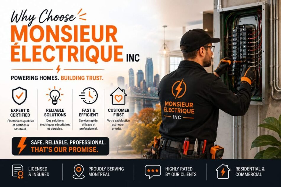Why Choose Monsieur Electrique Inc