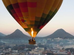 hot air balloon ride in India