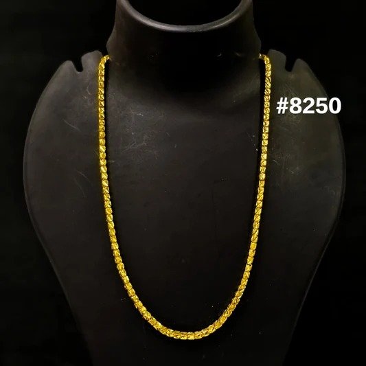 African Gold-Plated Chains With Traditional African Fashion