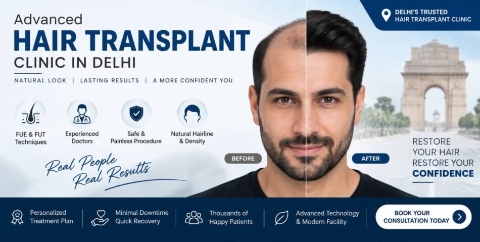 Hair Transplant Clinic in Delhi