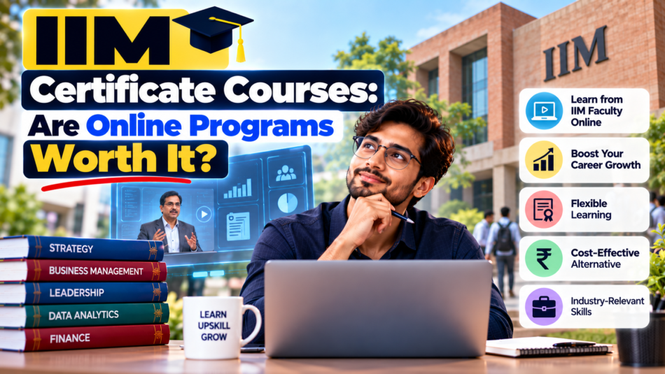 IIM Certificate Courses: Are Online Programs Worth It?