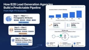 How B2B Lead Generation Agencies Build a Predictable Pipeline From High-Fit Accounts-TGA Outreach