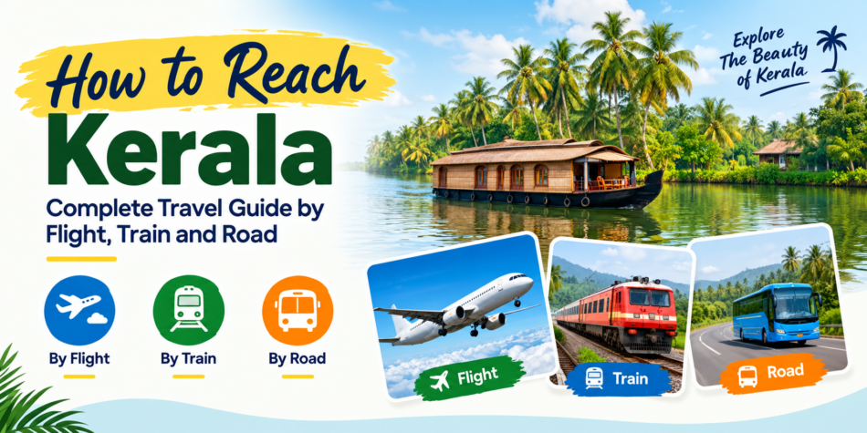 How to Reach Kerala: Complete Travel Guide by Flight, Train and Road