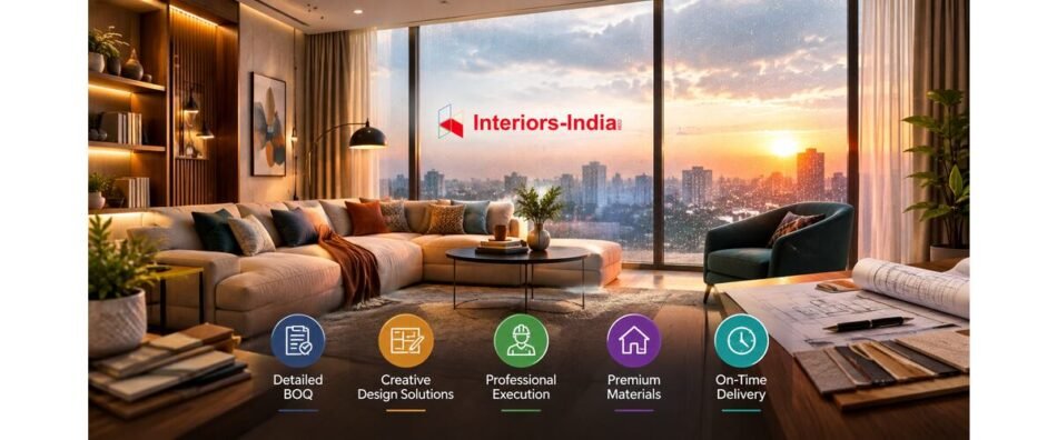 Interior Design Company in Delhi: BOQ, Design & Execution