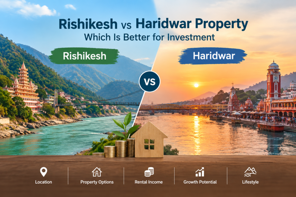 Rishikesh vs Haridwar Property Which Is Better for Investment