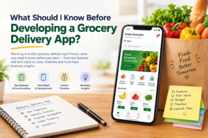 What Should I Know Before Developing a Grocery Delivery App