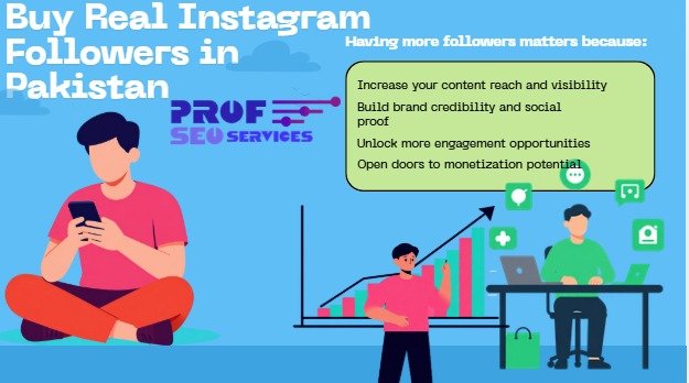 Buy Real Instagram Followers in Pakistan for Powerful Social Media Growth | ProfSEO Services