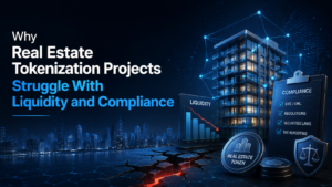 Why Real Estate Tokenization Projects Struggle With Liquidity and Compliance