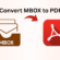 Export MBOX Emails to PDF