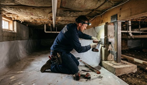 crawl space repair in Dubuque