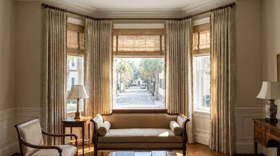 Custom Window Treatments in Charleston