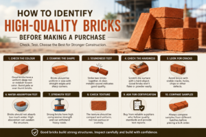 How to Identify High-Quality Bricks Before Making a Purchase