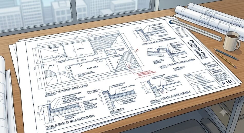 Roofing Shop Drawings
