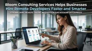 Bloom Consulting Services Helps Businesses Hire Remote Developers Faster and Smarter