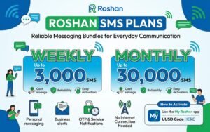 Roshan SMS Plans