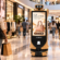 Advertising robots for mall