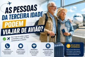 As pessoas da terceira idade podem viajar de avião?