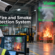 AI fire and smoke detection system