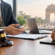 Lawyer in Delhi discussing legal documents with a client during a professional consultation
