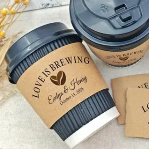 Personalized Coffee Sleeves