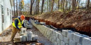 retaining wall contractor